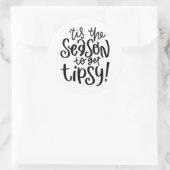 Dit is de reden waarom je tipzig krijgt ronde sticker (Tas)