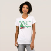 Dit is de reden waarom u zwanger bent t-shirt (Voorkant volledig)