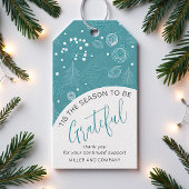 'Dit is de reden waarom we dankbaar zijn voor zake Cadeaulabel