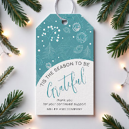 'Dit is de reden waarom we dankbaar zijn voor zake Cadeaulabel