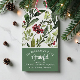 'Dit is de reden waarom we dankbaar zijn voor zake Cadeaulabel