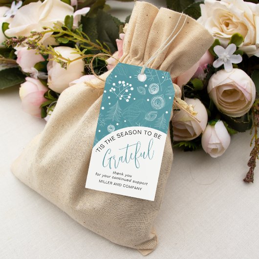 'Dit is de reden waarom we dankbaar zijn voor zake Cadeaulabel