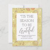 'Dit is de reden waarom we dankbaar zijn voor zake Notitiekaartje (Voorkant)