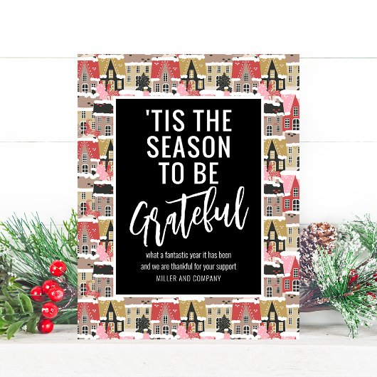 'Dit is de reden waarom we dankbaar zijn voor zake Notitiekaartje