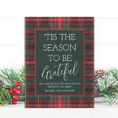 'Dit is de reden waarom we dankbaar zijn voor zake Notitiekaartje