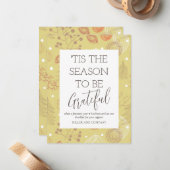 'Dit is de reden waarom we dankbaar zijn voor zake Notitiekaartje (Voorkant / Achterkant in situ)