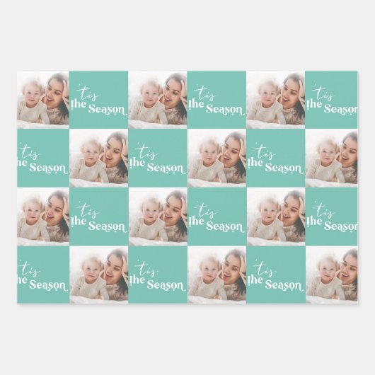 Dit is de reeks verdiepingsvierkante foto's van 3 inpakpapier vel (Voorkant 3)