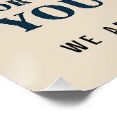 Dit is de Scoop We Think You're Geweldige Poster (Hoek)