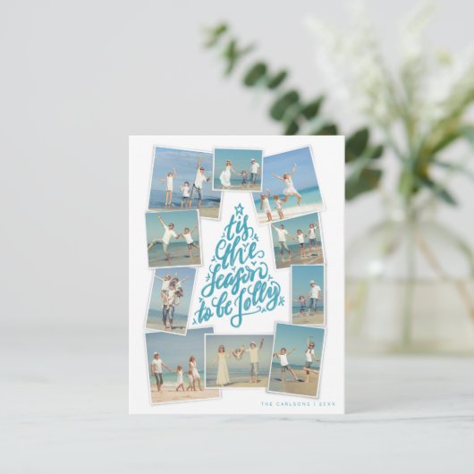 Dit is de Season handgeschreven boom foto collage (Staand voorkant)