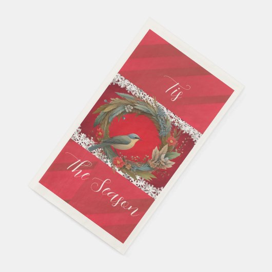 Dit is de Season Paper Guest Towel Servet (Hoek)