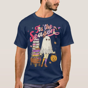 Dit is de Season Pumpkin Boo 60s 70s Hippie Halowe T-shirt