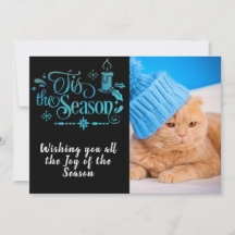 Dit is de Seizoen-/Kerstcitaat/2-zaadfotokaart