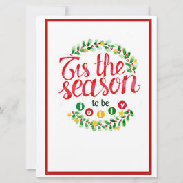 Dit is de Seizoen om Jolly Kerstfeest te worden Kaart
