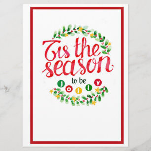 Dit is de Seizoen om Jolly Kerstfeest te worden Kaart