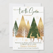 'Dit is de Seizoen Prettige feestdagen Business Gr Kaart (Voorkant)