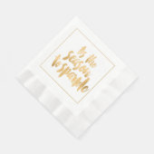 Dit is de Seizoen voor het kerstcadeautje Servet (Hoek)