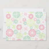 Dit is de Seizoen voor Oegly Sweater Party Invitat Kaart (Achterkant)