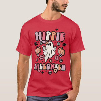 Dit is de Seizoenpompoen Boo 60s 70s Hippie Halowe T-shirt