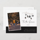 'Dit is de SeizoensCozy Natuur Foto Feestdagenkaart (Voorkant / Achterkant)