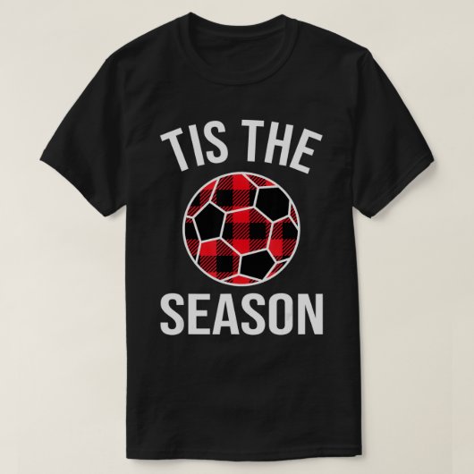 Dit is de seizoensgebuffel Voetbal kerst T-shirt (Design voorkant)