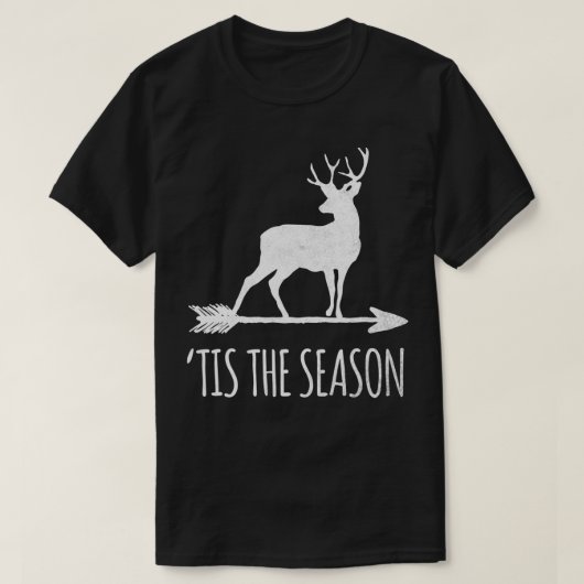 Dit is de Seizoensmoer Funny Deer Bow Hunting T-shirt (Design voorkant)