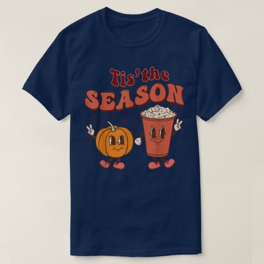 Dit is de Seizoenspompoenkooi T-shirt (Design voorkant)