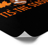 Dit is de Seizoenspompoenpompoen, latte Halloween  Poster (Hoek)