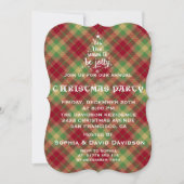 'Dit is de Seizoensrode Pset met kerstfeest Uitnod Kaart (Voorkant)