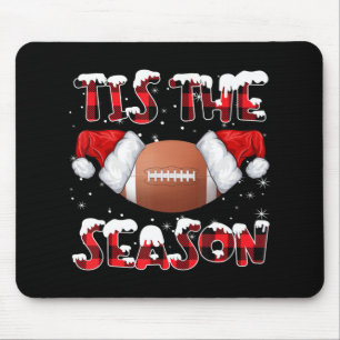 Dit is de SeizoensSanta Hat Football Red Pset Chri Muismat