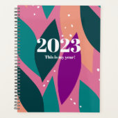 Dit is de standaardplanner van mijn jaar (8,5 inch planner (Voorkant)