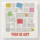 DIT IS DE STENEN ONDERZETTER (Voorkant)