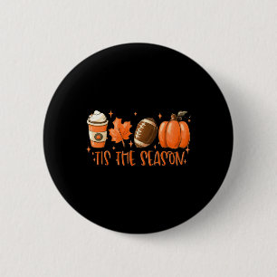 Dit is de Thanksgiving van de Herfst van het Footb Ronde Button 5,7 Cm