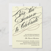 Dit is de uitnodiging van de Seizoenfeestdag - zwa (Voorkant)