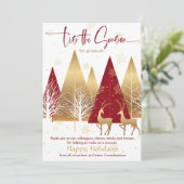 'Dit is de 'Verraad Rode Gestyliseerde Bedrijfswaa Kaart (Staand voorkant)