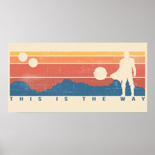 Dit is de Way Retro Poster (Voorkant)