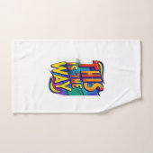 Dit is de weg bad handdoek (Handdoek)