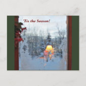 "Dit is de wintervakantie Briefkaart (Voorkant)