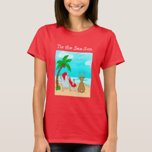 Dit is de Zee-Sun Snowbird Kerstmis T-Shirt