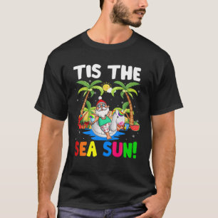 Dit is de Zee-Sun X-Mas in juli Santa Riding Unico T-shirt