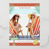 Dit is de Zee-zon tropische zomerkerst Folie Uitnodiging (Voorkant)