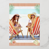 Dit is de Zee-zon tropische zomerkerst Folie Uitnodiging (Voorkant)