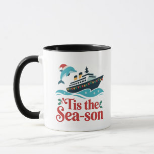 Dit is de zee-zoon Funny Cruising Family Matching Mok