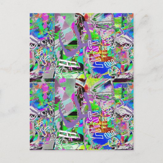 Dit is design, schat! briefkaart (Voorkant)