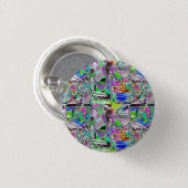 Dit is design, schat! ronde button 3,2 cm (Voorkant /achterkant)