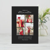 Dit is Determination Foto Afstudeerdag Aankondiging (Staand voorkant)