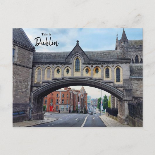 Dit is Dublin-Ierland Briefkaart (Voorkant)