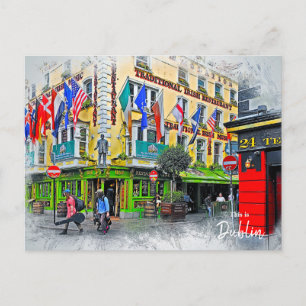 Dit is Dublin-Ierland Briefkaart
