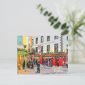 Dit is Dublin-Ierland Briefkaart (Staand voorkant)