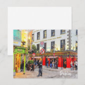 Dit is Dublin-Ierland Briefkaart (Voorkant / Achterkant)