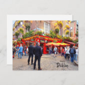 Dit is Dublin-Ierland Briefkaart (Voorkant / Achterkant)